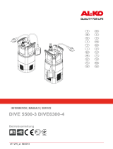 AL-KO DIVE 5500-3 DIVE6300-4 Submersible Pressure Pump Kullanım kılavuzu