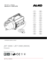 AL-KO JET 3500 Classic Water Pump Kullanım kılavuzu