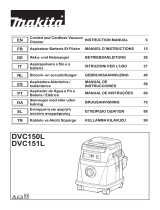 Makita DVC150L Kullanım kılavuzu