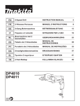 Makita DP4011 Kullanım kılavuzu