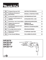 Makita HP2070 2-Speed Hammer Drill Kullanım kılavuzu