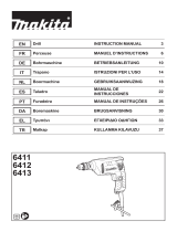 Makita 6411 Kullanım kılavuzu