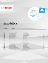 Bosch MSM67 Kullanım kılavuzu