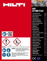 Hilti HIT-MM PLUS Kullanım kılavuzu