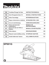 Makita SP001G Kullanım kılavuzu