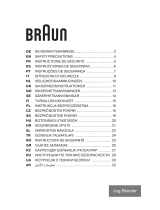 Braun JB9040 Kullanım kılavuzu