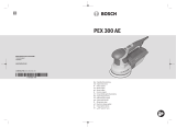 Bosch PEX 300 AE Kullanım kılavuzu