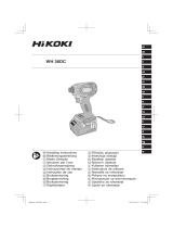 Hikoki WH 36DC Power Tools 36V Impact Driver Kullanım kılavuzu