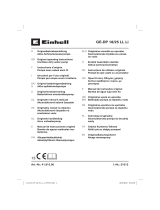 EINHELL GE-DP 18/25 LL Li Cordless Dirty Water Pump Kullanım kılavuzu