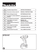 Makita DTD157 Kullanım kılavuzu