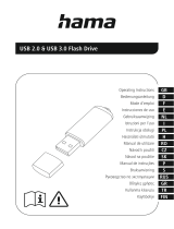 Hama USB 2.0 and USB 3.0 Flash Drive Kullanım kılavuzu