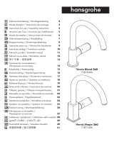 Hansgrohe 71870XXX Kullanım kılavuzu