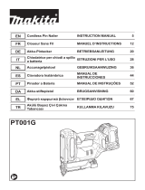 Makita PT001G Kullanım kılavuzu