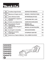 Makita GA042G Kullanım kılavuzu