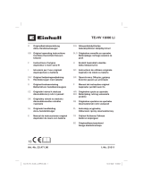 EINHELL TE-HV 18-06 Li Kullanım kılavuzu