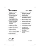 EINHELL TE-TK 18-2 Li Kullanım kılavuzu