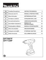 Makita DFT087F Kullanım kılavuzu