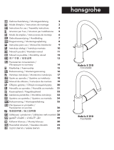 Hansgrohe Rebris S Kullanım kılavuzu