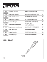 Makita DCL284FZ Kullanım kılavuzu