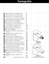 Hansgrohe METRIS E Kullanım kılavuzu