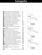 Hansgrohe 31780000 Kullanım kılavuzu