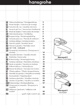 Hansgrohe METROPOL E Kullanım kılavuzu