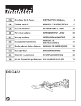 Makita DDG461 Kullanım kılavuzu