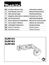 Makita DJR143 Kullanım kılavuzu