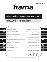 Hama 4633 Bluetooth Remote Shutter BrS2 Kullanım kılavuzu