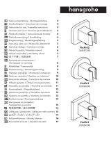 Hansgrohe FixFit Q 26887XXX Kullanım kılavuzu