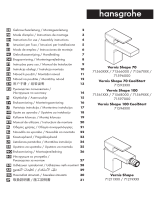 Hansgrohe 71560XXX Kullanım kılavuzu