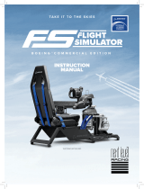 Next Level Racing Flight Simulator Kullanım kılavuzu