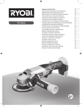 Ryobi R18AG Kullanım kılavuzu