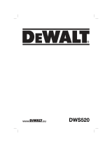 DeWalt DWS520KT El kitabı
