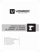 Vonroc CD505DC Kullanma talimatları