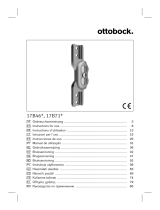 Ottobock 17B46 Kullanma talimatları