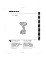 Hikoki WR36DE Li-ion Cordless Brushless MultiVolt IP56 Impact Wrench Kullanma talimatları