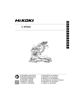 Hikoki C 8FSHG Cordless Cutting and Miter Saw Kullanma talimatları