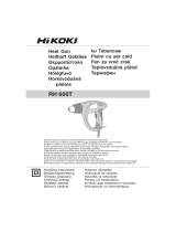 Hikoki RH 600T Dual Temp Heat Gun Kullanma talimatları