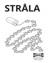 IKEA STRÅLA LED Lighting Chain Kullanma talimatları