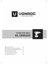 Vonroc S2CD501DC CORDLESS DRILL El kitabı