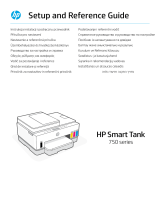 HP Smart Tank 750 Series Kullanici rehberi