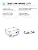 HP Smart Tank 670 Series Kullanici rehberi