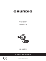 Grundig CH 6280 W Kullanım kılavuzu