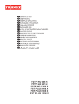 Franke FSTP NG 605 X Kullanım kılavuzu