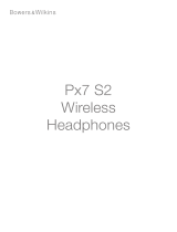 Bowers Wilkins Px7 S2 Kullanım kılavuzu