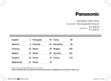 Panasonic ES-RW33 Kullanım kılavuzu