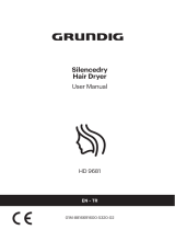 Grundig HD 9681 Kullanım kılavuzu