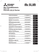 Mitsubishi Electric PKA-M·LA(L)2 Series Air Conditioners Indoor unit Kullanım kılavuzu