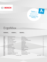 Bosch MSM640, MSM641, MSM661 ErgoMixx Hand Blender Kullanım kılavuzu